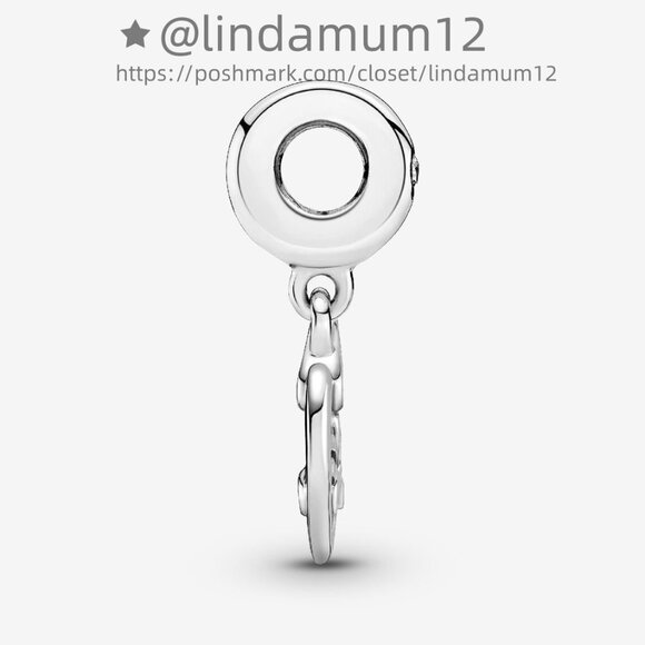 Pandora Friends Forever Heart Dangle Charm - Picture 4 of 6